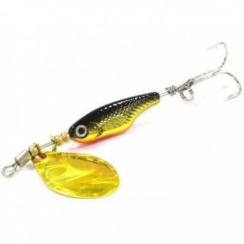 Блесна вращающаяся DAIWA Silver Creek Spinner Z 1060C H-Black/Gold (0452)